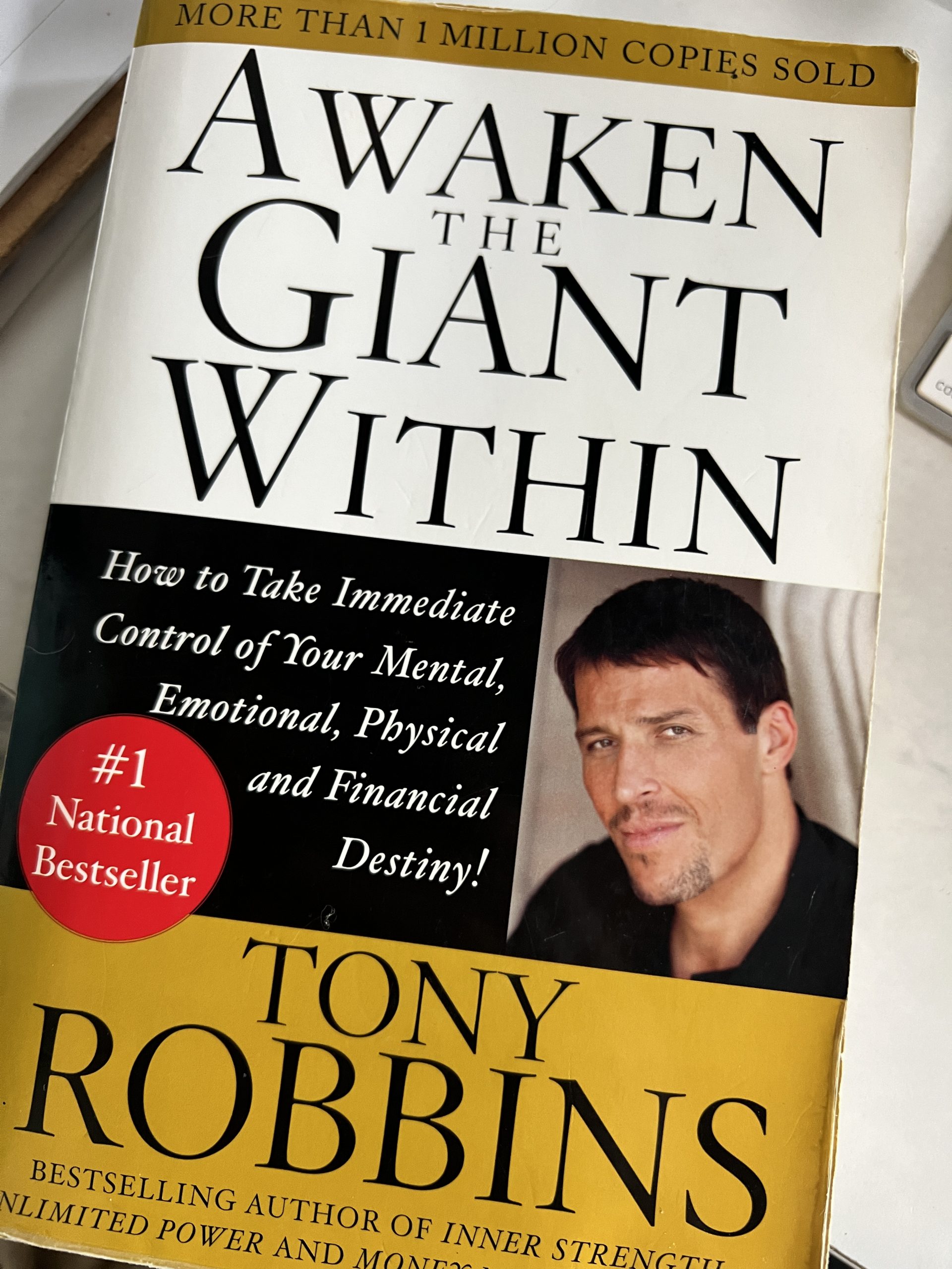 awaken the giant book by tony robbins values greater than motivation